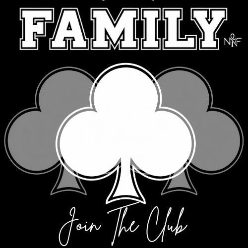 FAMILY Club emblem artwork, black