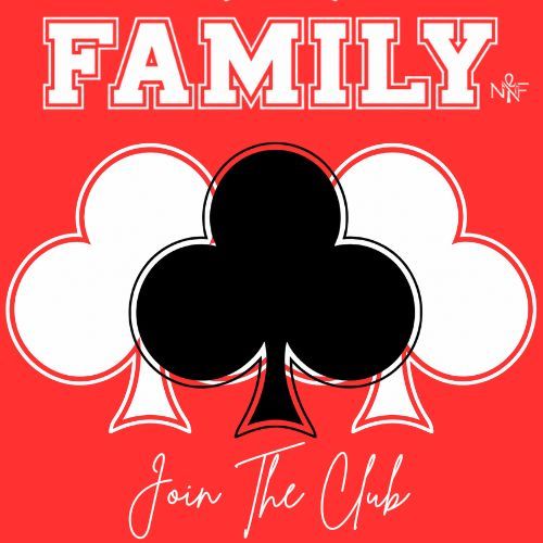 FAMILY Club emblem artwork, red