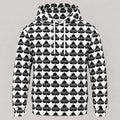FAMILY Club Monogram all-over print hoodie