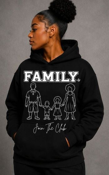 Family Portrait hoodie front