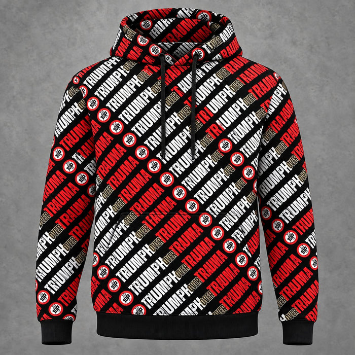 Triumph Over Trauma All-Over Print Hoodie